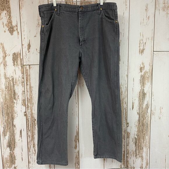 Wrangler Grey 13MWZCG Jeans. Size 40x30. In excellent condition! - Picture 1 of 5